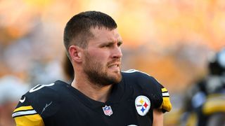 Steelers' Arthur Moats Reveals On Field Details Of Bud Dupree Chasing After Taylor Lewan For Spitting On TJ Watt In 2017 (T.J. Watt). Photo by Joe Sargent / Getty Images